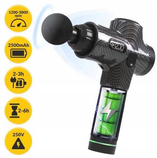 Pistolet do masażu MASSAGE GUN ULTRA COOL EDITION 4Fizjo SUPER !!!
