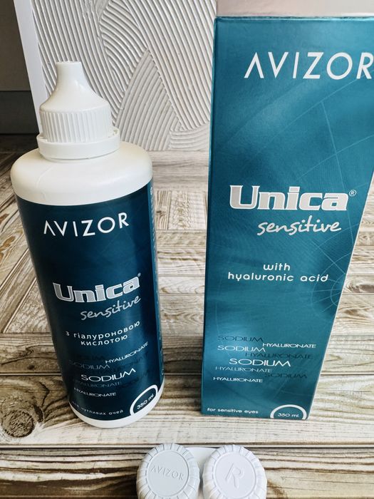 Раствор для линз,розчин для лінз Avizor Unica sensitive