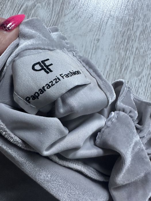 Dres damski welurowy Paparazzi Fashion