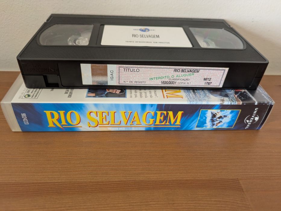 VHS " Rio Selvagem " 1994 (Opt. Estado)
