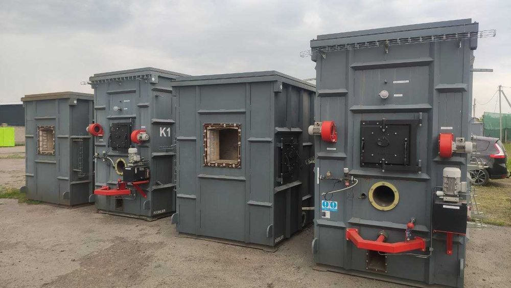 FIEDLER SZDO-BSH 3600kW Промисловий твердопаливний котел