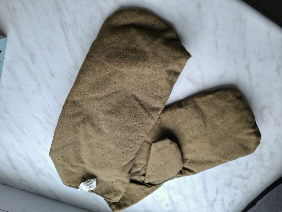 Rekawice rosyjskie TYP 1 zimowe z futrem 1994 rok