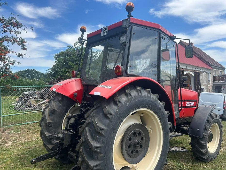 Zetor 9540 zamiana ciagnik koparka