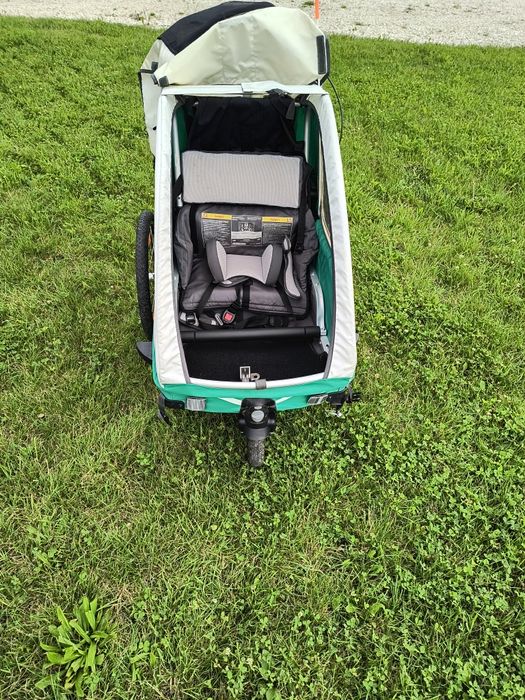 Przyczepka rowerowa Qeridoo Kidgoo 1