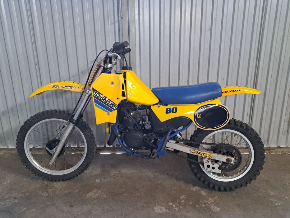 Suzuki rm 80 1983r klasyk sprawna do poprawek inwestycja ...