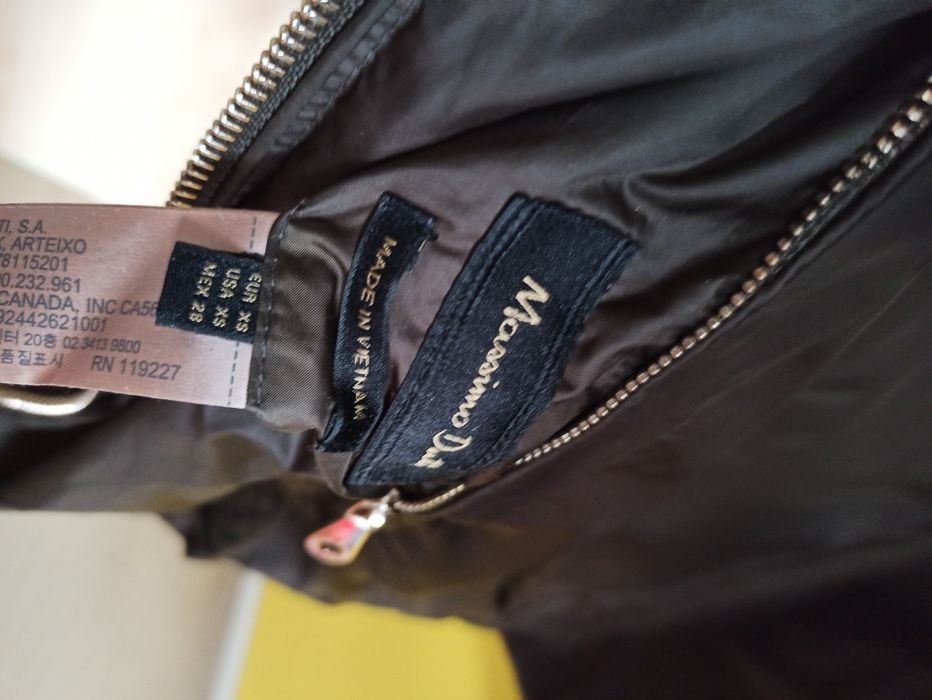 Kurtka puchowa Massimo Dutti
