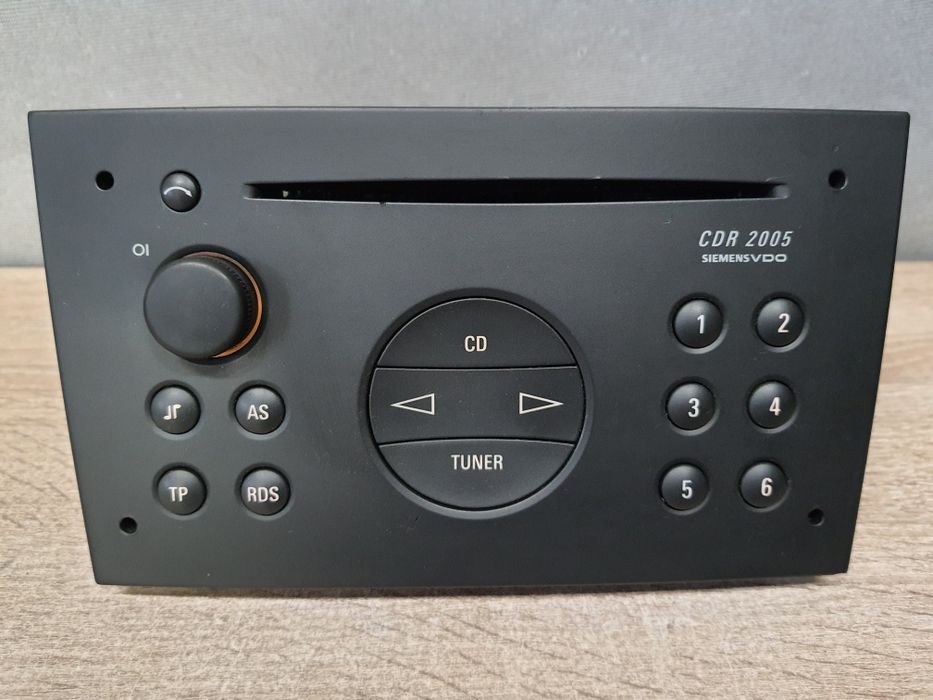 Radio samochodowe OPEL CDR 2005 CD Signum, Vivaro, Meriva, Vectra, Corsa Zadbane