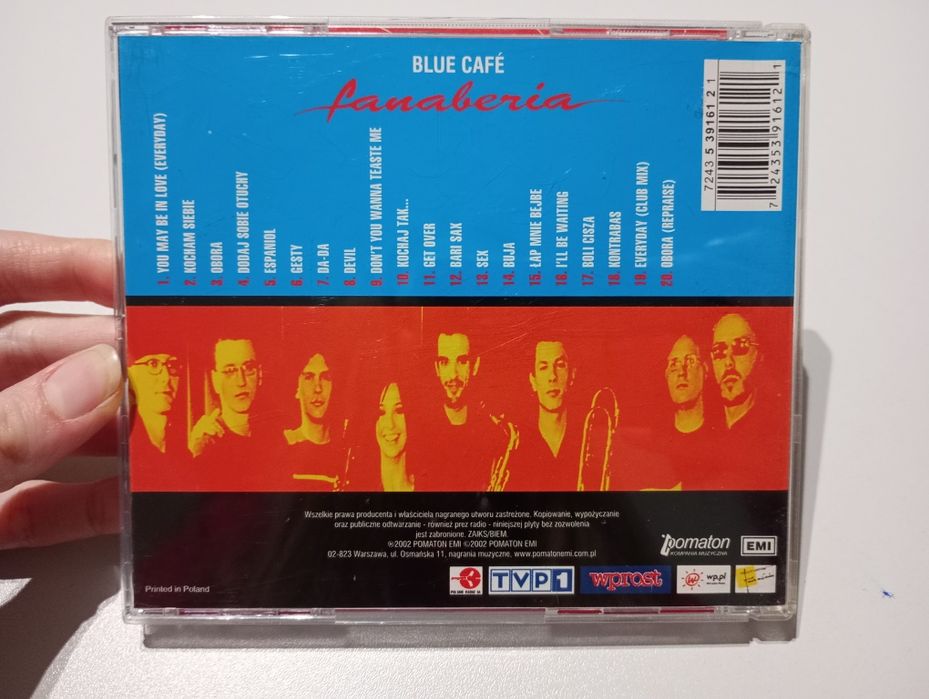 Blue Cafe fanaberia 2003 CD