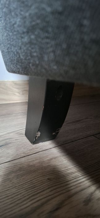 Sofa 3-osobowa i podnóżek IKEA