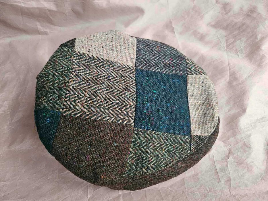 Hatman of Ireland Зелені відтінки Donegal Tweed Patch Капка Ірландії