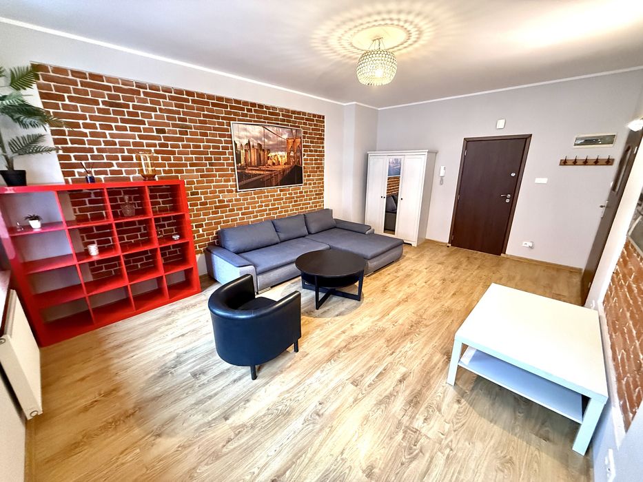 Mieszkanie z balkonem 45m2 w ścisłym centrum Olsztyna do wynajęcia