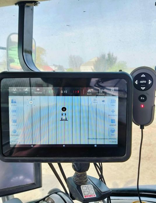 Nawigacja rolnicza GPS autoprowadzenie RTK 2cm kamera isobus