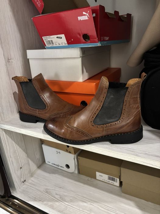 Черевички 39 розмір шкіра