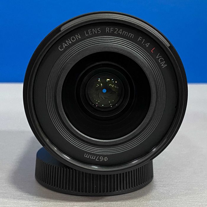 Canon RF 24mm f/1.4 L VCM (NOVA - 3 ANOS DE GARANTIA)