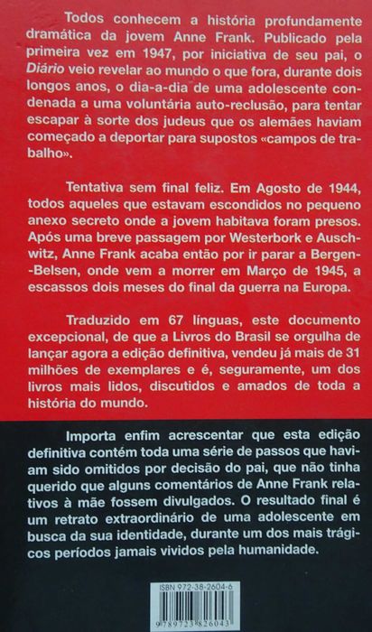 Diário de Anne Frank (Versão Definitiva)