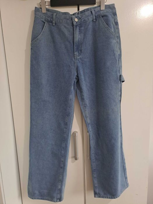 Spodnie jeans niebieskie