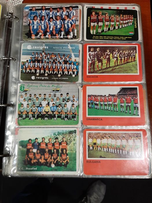 Calendarios antigos de colecção