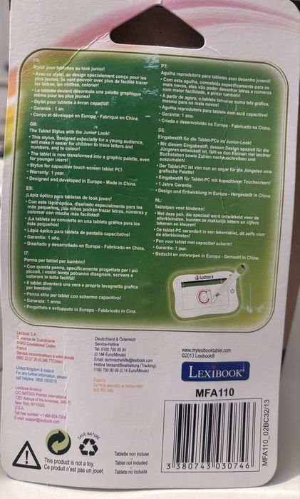 Lexibook - Stylus for Tablet - MFA110 rysik do tabletu telefonu