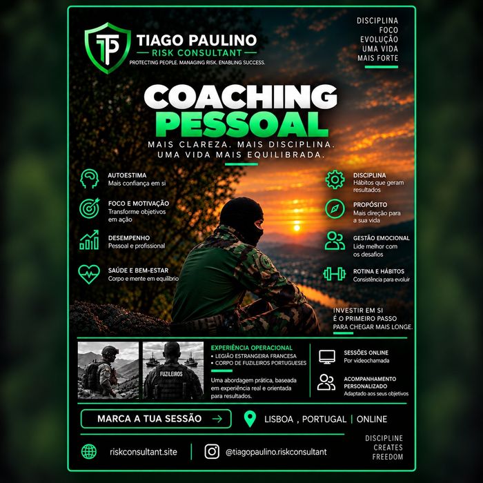 Coaching - Disciplina , Saúde e Bem-Estar