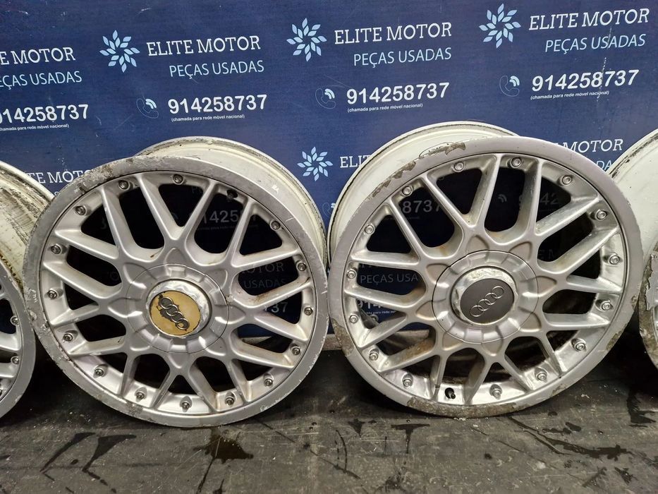 Jantes usadas 18 BBS RS2 RS795 5X112 BI PARTIDAS AUDI A4 B6