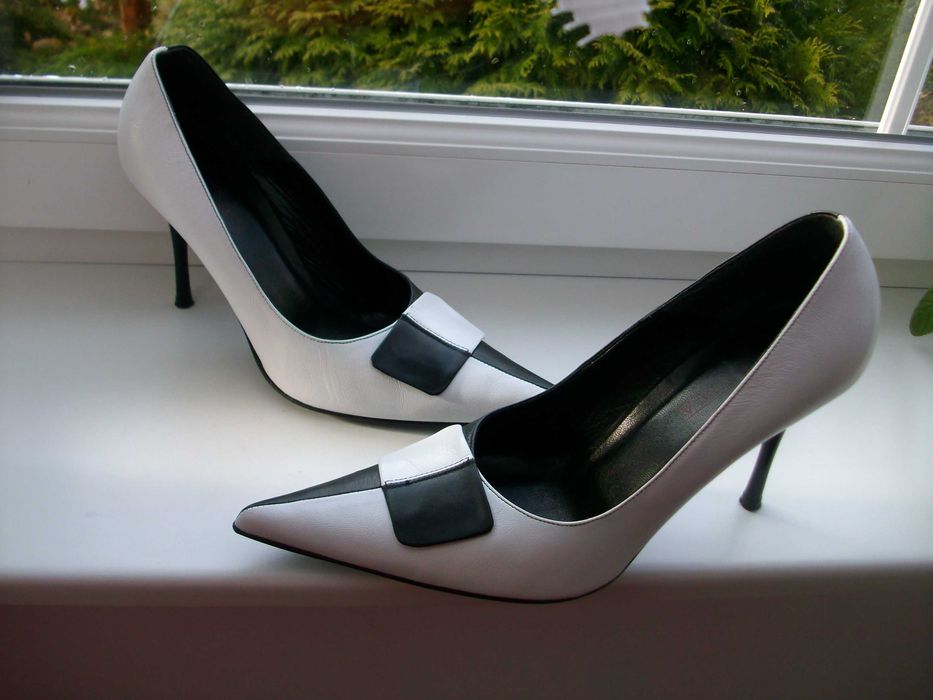 Ryłko Estima skórzane szpilki szpic LK Bennett- gratis 39,5