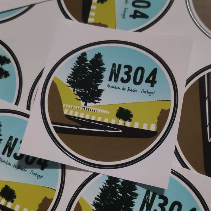 Autocolante Estrada Nacional 16 n16 Vinil EN16