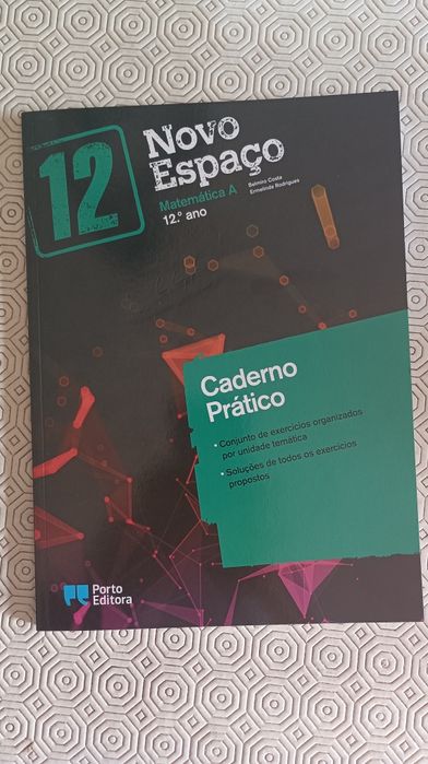 Manual escolar novo - 12 ano Matemática