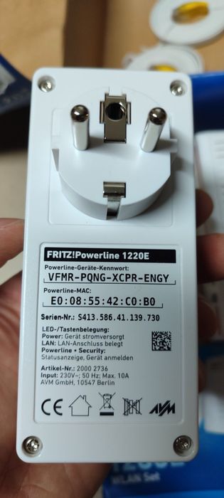 Powerline-адаптер AVM Fritz! 1260E WLAN