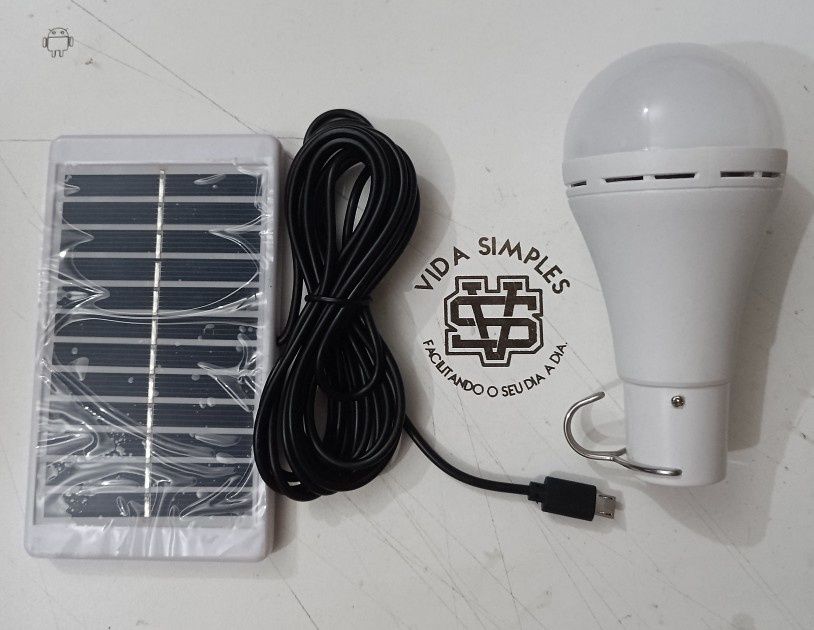 LED лампа (usb-зарядка плюс сонячна панель)