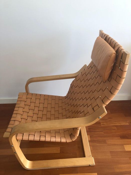 Cadeirão vintage IKEA Poang de Noboru Nakamura