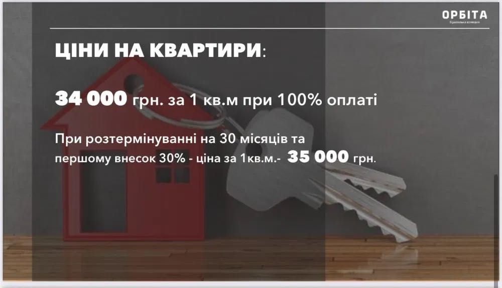 2кім квартира автономне опалення , розтермінування