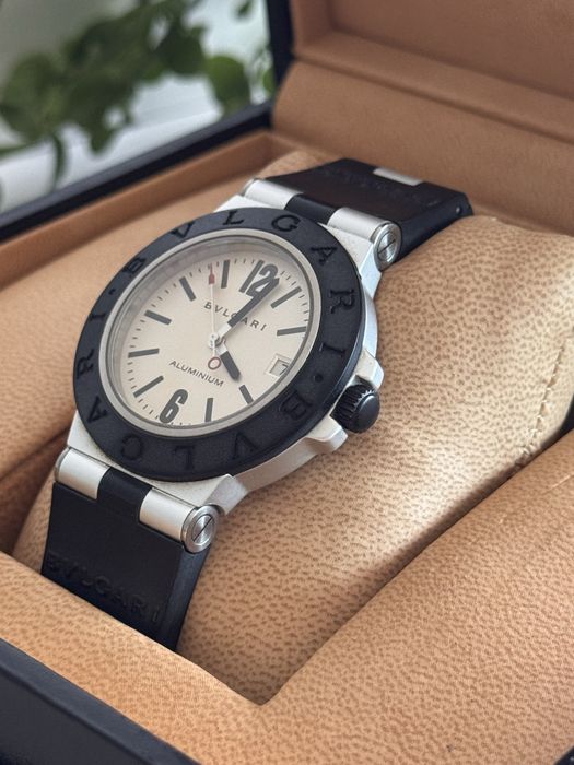 Bvlgari Diagono Aluminium Al38TA Full Set