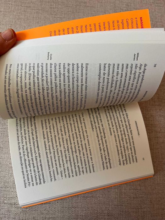 Livro Argonautas, de Maggie Nelson