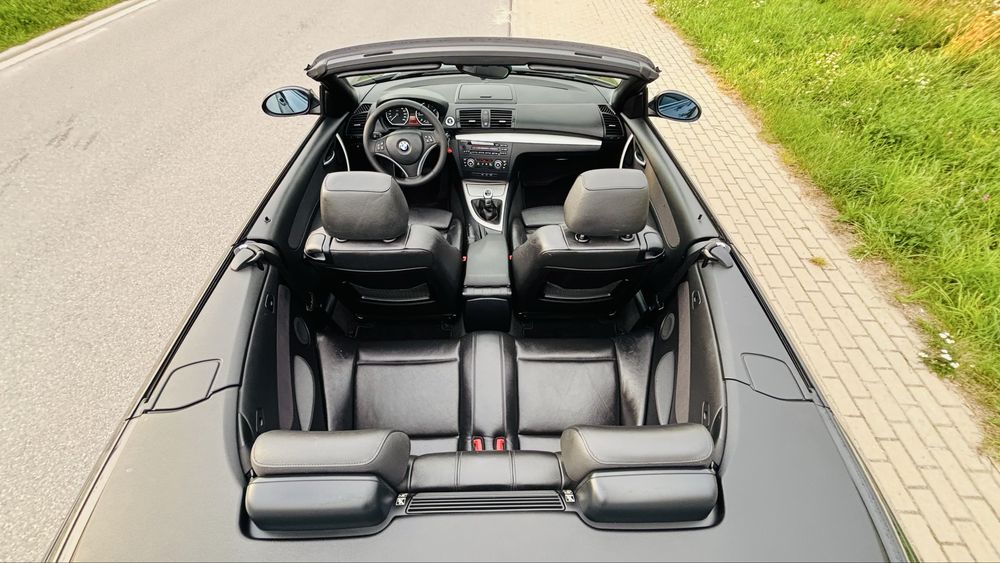 Bmw e88 cabrio 143km czarna ładna