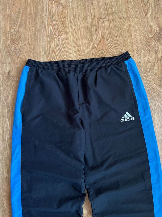 Нейлоновые штаны Adidas Nylon Pants Vintage Baggy винтаж sk8 rep y2k