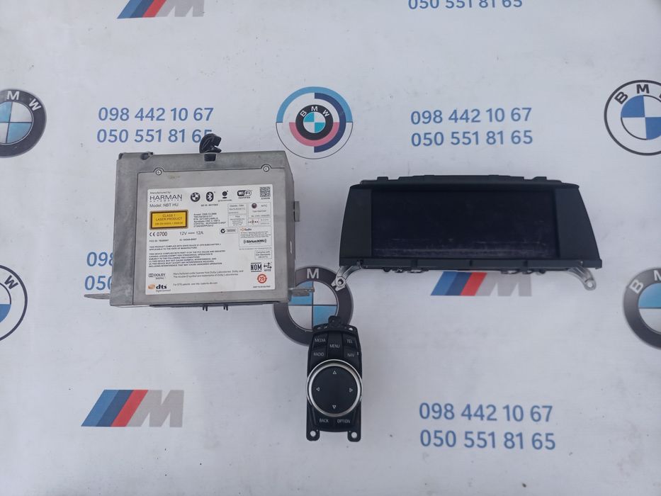NBT монитор магнитола блок CIC BMW X3 F25 F26 X5 F15 джойстик дисплей