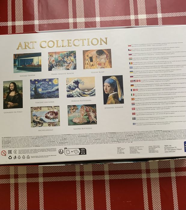 Пазли trefl (1000шт) Art collection