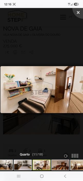 Cama de criança com colchao e guarda fatos
