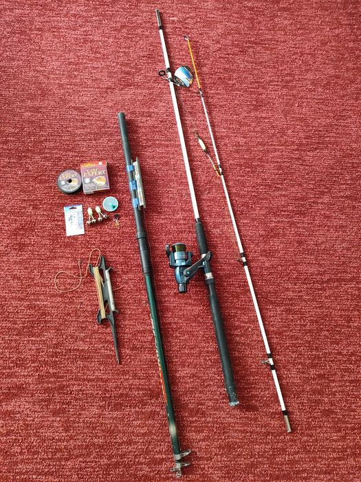 Самовивіз 2 вудочки (knihgt 400 та crocodile 270) та риболовні