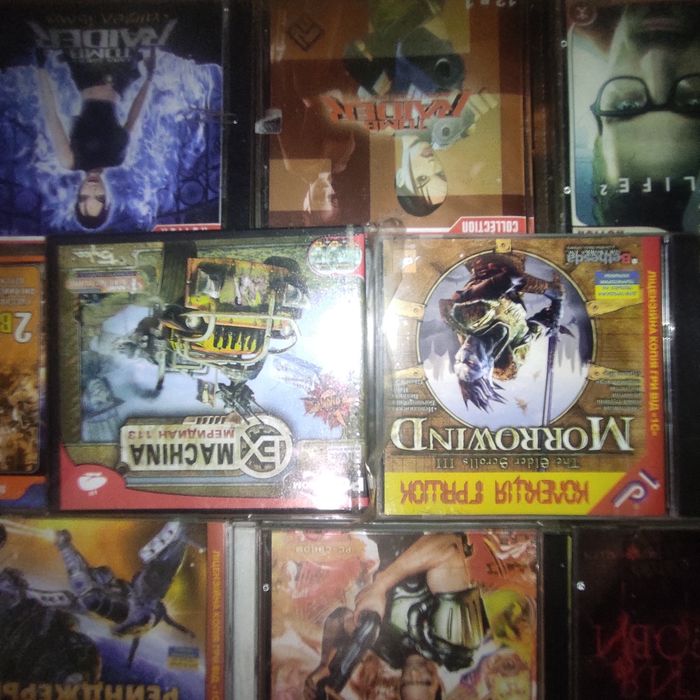 Диски с играми для ПК