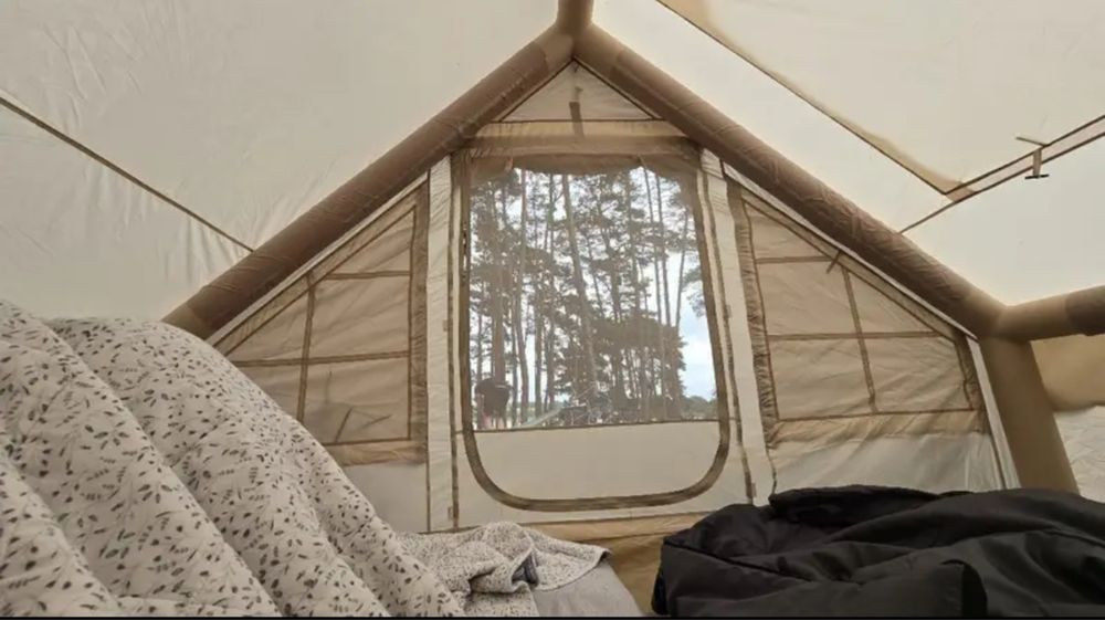 Покращена версія надувного намету 6.3 PAKISETUS двох кольорів