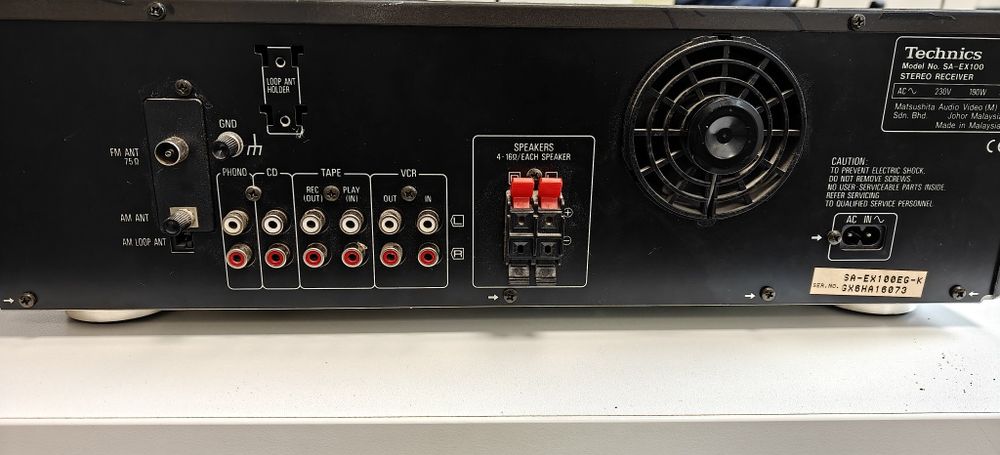 Technics   Amplituner   SA EX 100