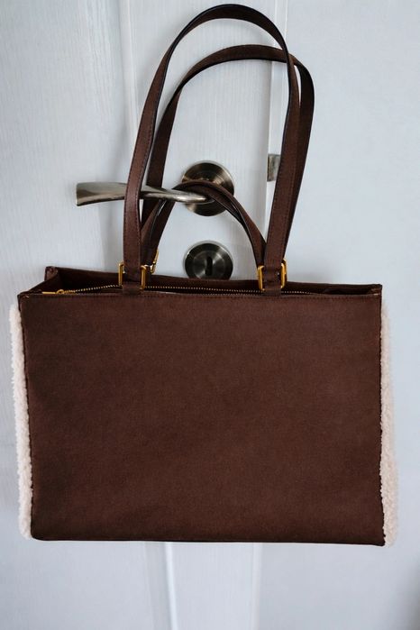 Torebka Liu Jo brązowa duża A4