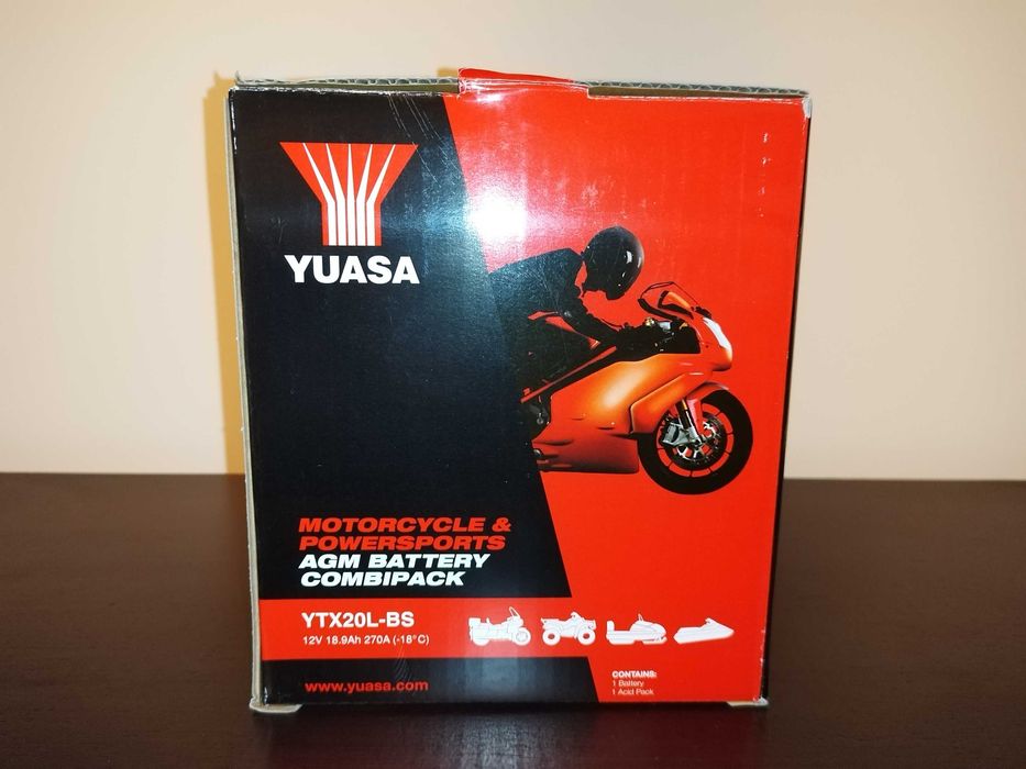 Bateria yuasa ytx20L-bs