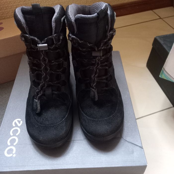 Ботинки чоботи полусапоги ecco екко зимове взуття