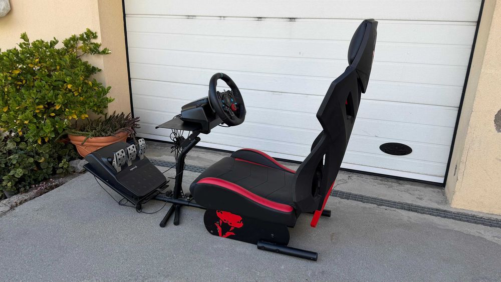 Volante + cadeira + shifter