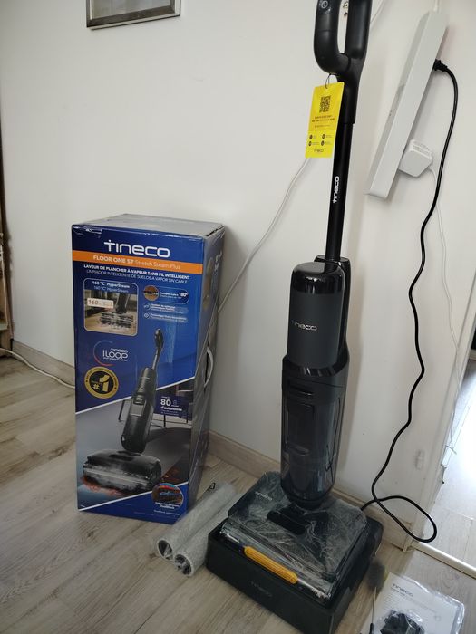 Odkurzacz mopujący parą Tineco S7 stretch steam plus rozkładany na płasko