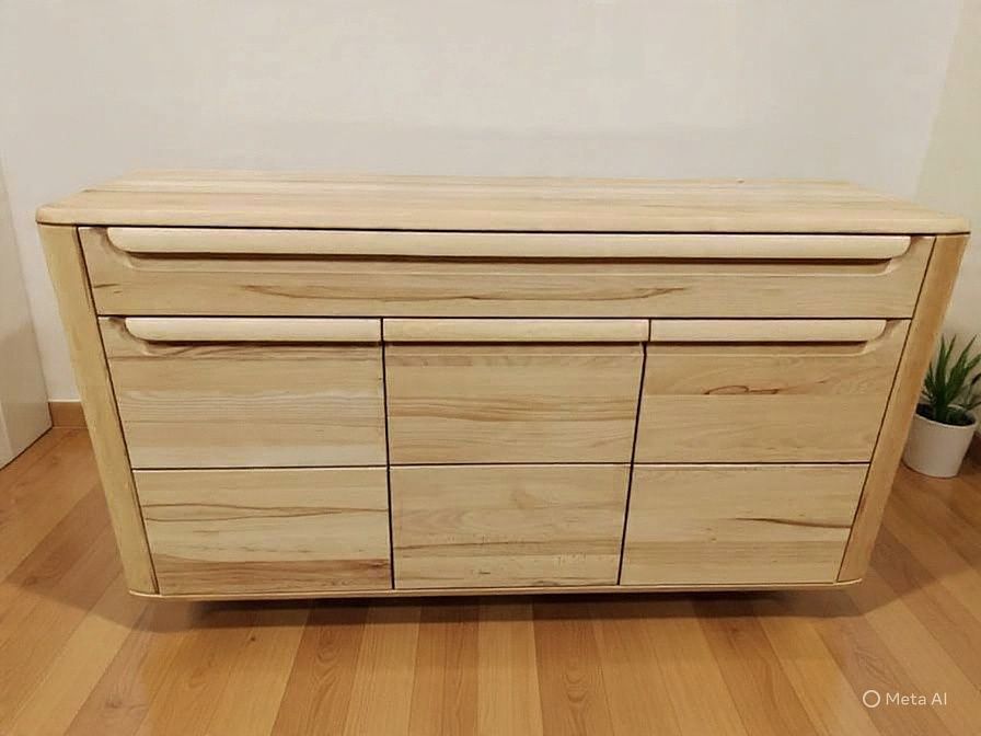 Komoda drewniana, lite drewno. Nowa Outlet!