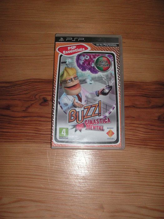 Jogo PSP PlaySt Portab Echoshift, Buzz! Ginástica Mental, Gran Turismo