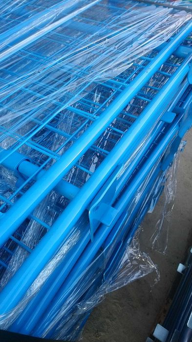 PROMOCJA Kosz Gitterbox nadstawka paletowa H80 na paletę euro RAL 5012